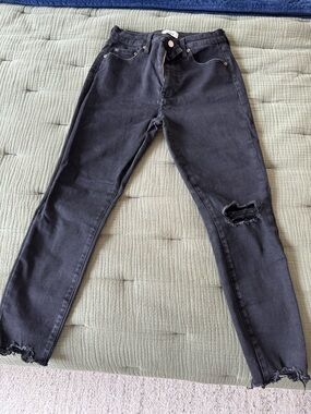 pistola Black Distressed Skinny Jeans